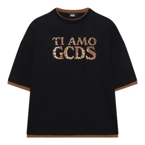 GCDS T-shirt logo Donna