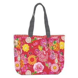 Happiness Happy Shopper Woodstock red - borsa mare